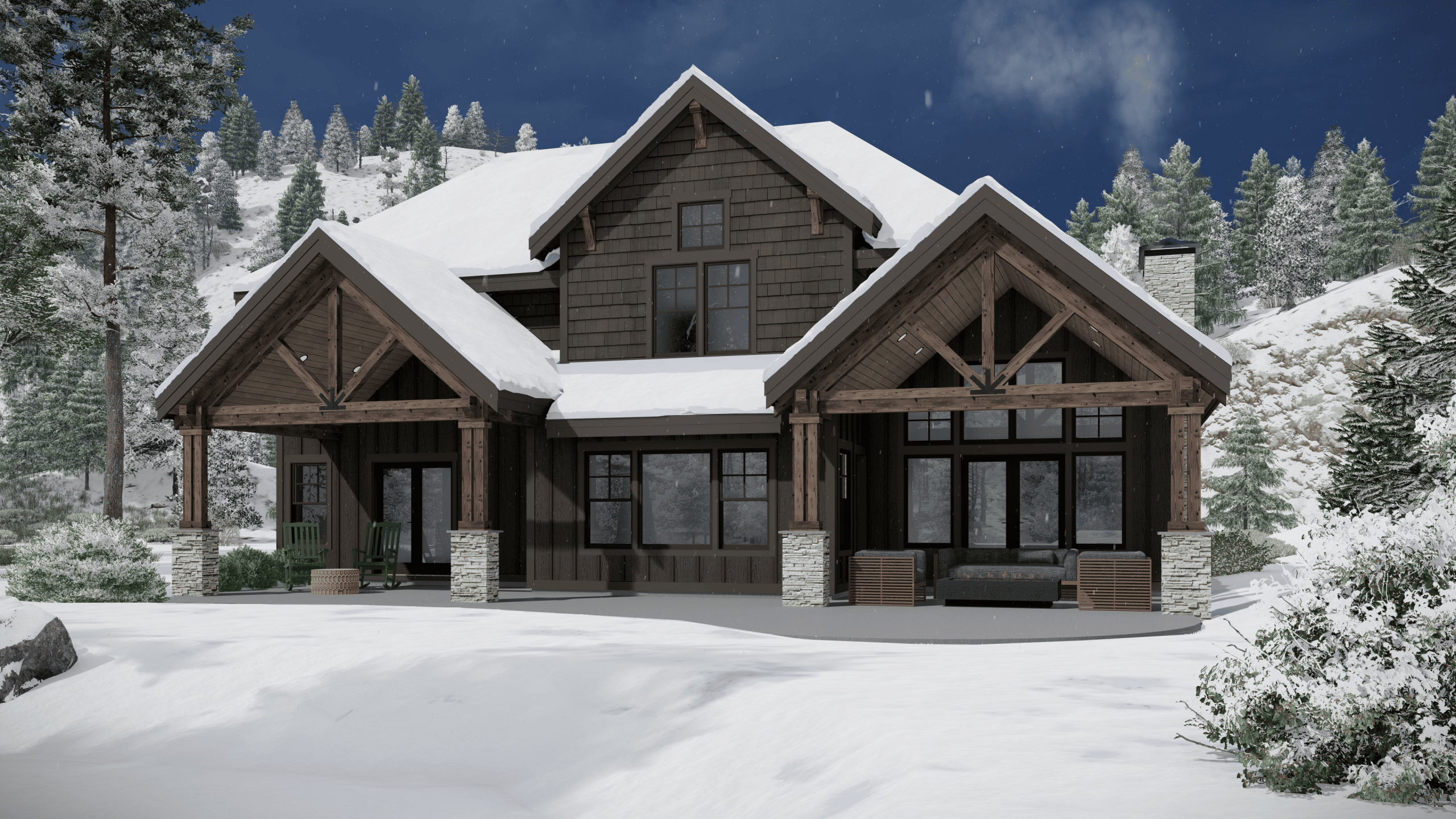 Suncadia Home Plans The Rainier