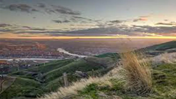 Scenic view of the Lewiston Clarkston Valley